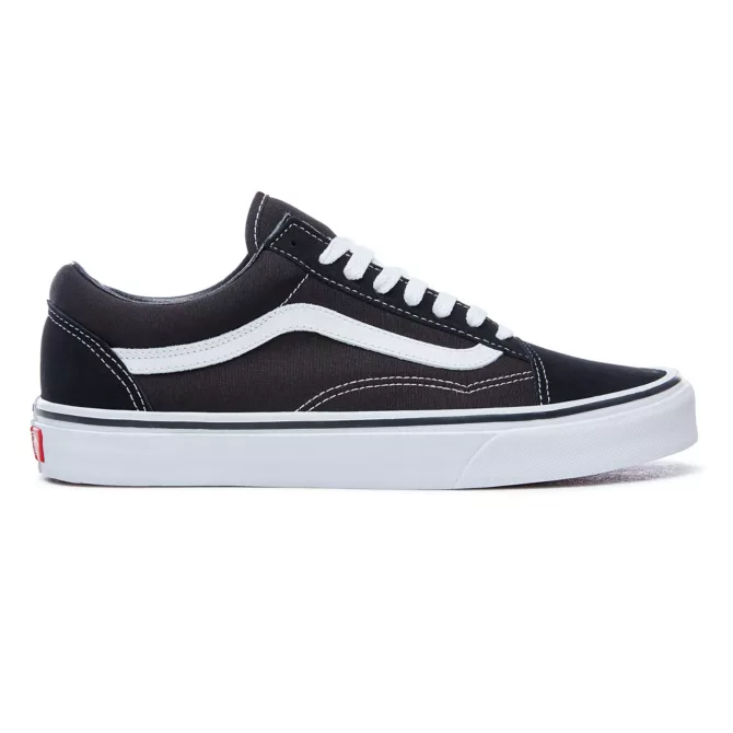 black classic old skool vans