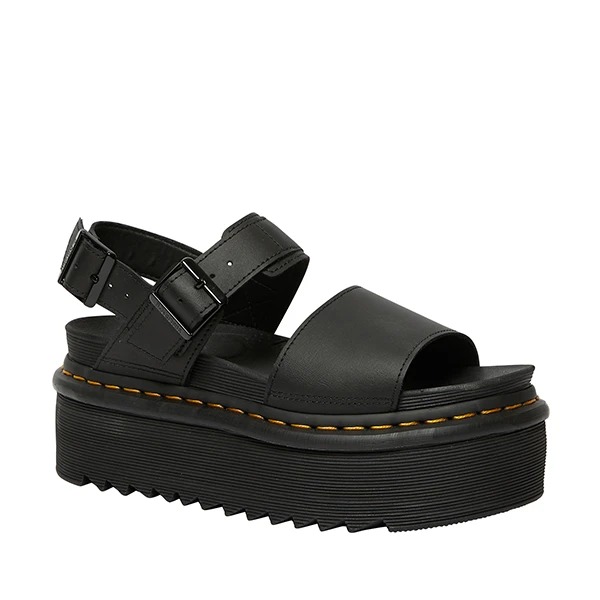 לצפייה במוצר  Dr. Martens Leather Strap Platform Sandals‏