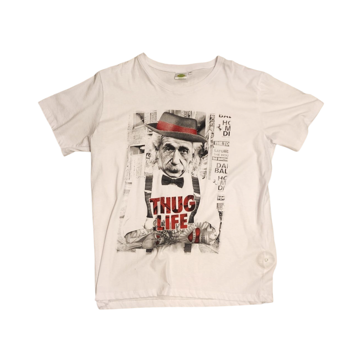 לצפייה במוצר T SHIRT EINSTEIN THUG KIFE