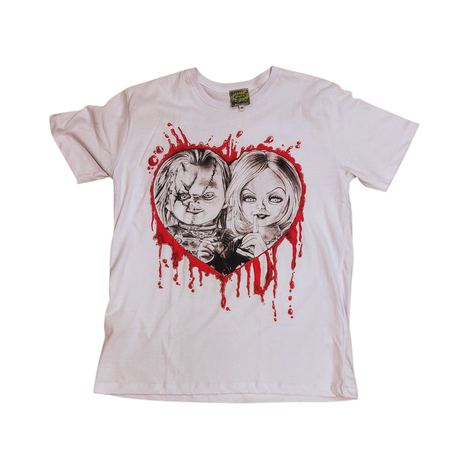 לצפייה במוצר T-SHIRT CHUCKY AND BRIDE WITH LOVE