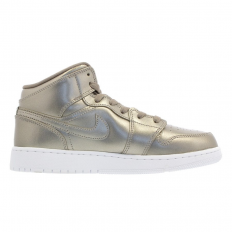 לצפייה במוצר  Jordan 1 Mid Metallic Silver‏