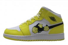 לצפייה במוצר AIR JORDAN 1 MID WH/YL FL