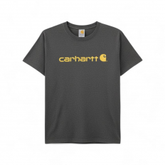 לצפייה במוצר carhartt טי שירט שחורה עם כיתוב