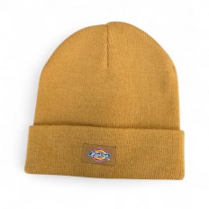 לצפייה במוצר כובע גרב (Beanie) Dickies בצבע חרדל/קאמל