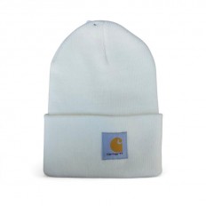 לצפייה במוצר כובע גרב (Beanie) Carhartt בצבע לבן/קרם