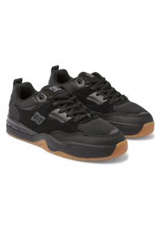 לצפייה במוצר DC Shoes Syntax/Lynx Slim – נעלי סקייט שחורות עם סוליית גומי טבעי (Gum Sole)
