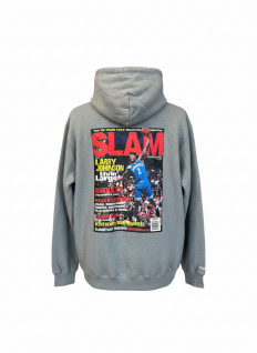 לצפייה במוצר קפוצ'ון SLAM Magazine אפור – הדפס רטרו לארי ג'ונסון