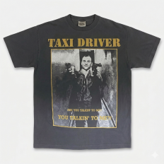 לצפייה במוצר חולצת טי Taxi Driver – הדפס Travis Bickle 