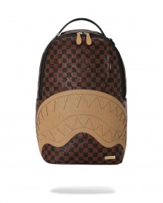 לצפייה במוצר SPRAYGROUND EMBOSSED CHECK BROWN BACKPACK