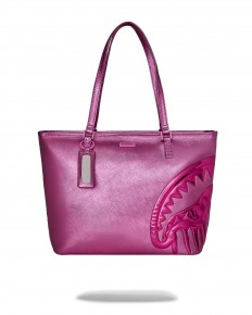 לצפייה במוצר SPRAYGROUND METALLIC PINK METALLIC DRIP TOTE